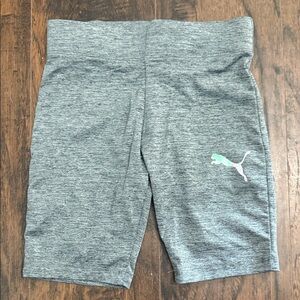 Puma Kids Heather Gray Shorts